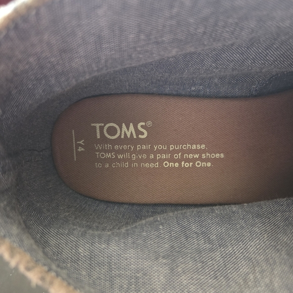 ⭐️Toms Leopard Print Lace Up Boots with Suede Texture Size 4 - Picture 6 of 7